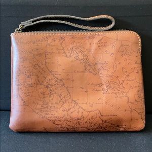 Patrica Nash Cassini Wristlet- Map Print